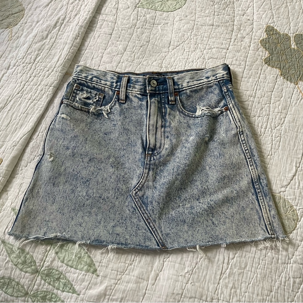 Abercrombie & Fitch denim skirt